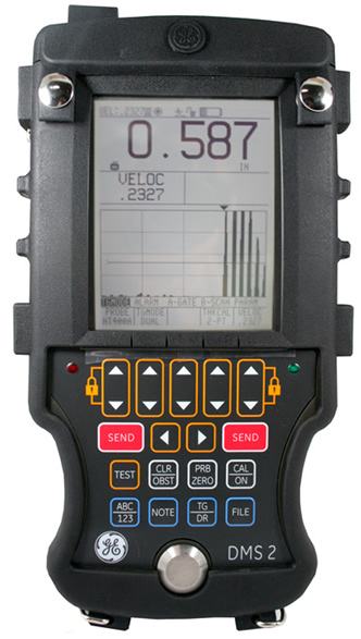 DMS 2 Ultrasonic Thickness Gauge with A-Scan and B-Scan