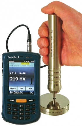 SonoDur2: Mobile UCI hardness testing device