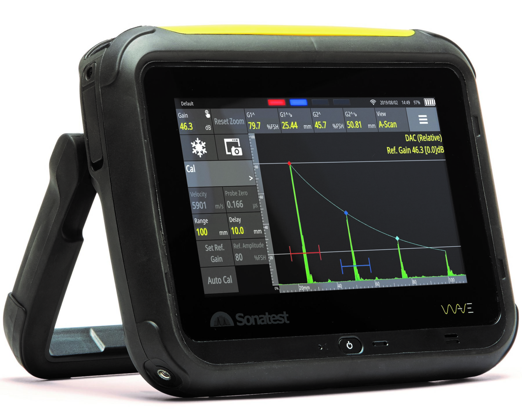 Sonatest WAVE Interactive Ultrasonic Flaw Detector